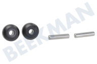 Nilfisk 128389329 Staubsauger Rädchen geeignet für u.a. Combi Washer