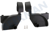 Nilfisk 31000522 Hochdrukreiniger Halter geeignet für u.a. C12066, C10065 Rad, 2 Stück geeignet für u.a. C12066, C10065