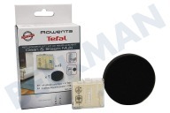 Tefal Dampfreiniger ZR850001 4 Filterpatronen + Schaumstofffilter geeignet für u.a. Clean&Steam Multi