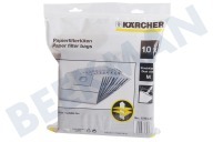 Karcher 69043120 6.904-312.0  Staubsaugerbeutel Papier geeignet für u.a. T12/1, T12