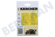 Karcher 28843120 Dampfreiniger 2.884-312.0 Reservesatz O-Ringe geeignet für u.a. SC2, SC5