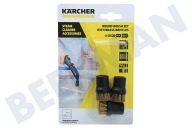 Karcher 28630610 2.863-061.0 Dampfreinigungsgerät Bürste Messing (3 Stück) geeignet für u.a. u.a. SC 1202/SC 1502/SC 1702