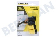 Karcher 28632640  2.863-264.0 Rundbürsten, 4er Set geeignet für u.a. SC1, SC2, SC3. SC4, SC5