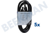 Musthavz  MHMTGCAB602BLK Musthavz to Go USB-C auf USB-C Kabel 1,0 Meter, schwarz geeignet für u.a. USB-C auf USB-C