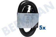 Musthavz  MHMTGCAB603BLK Musthavz to Go USB-C auf USB-C Kabel 2,0 Meter, schwarz geeignet für u.a. USB-C auf USB-C