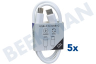 Musthavz  MHMTGCAB601WHT Musthavz to Go USB-C auf USB-C Kabel 0,5 Meter, weiß geeignet für u.a. USB-C auf USB-C