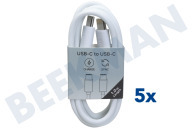 Musthavz  MHMTGCAB602WHT Musthavz to Go USB-C auf USB-C Kabel 1,0 Meter, weiß geeignet für u.a. USB-C auf USB-C
