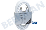 Musthavz  MHMTGCAB603WHT Musthavz to Go USB-C auf USB-C Kabel 2,0 Meter, weiß geeignet für u.a. USB-C auf USB-C