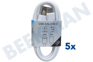 Musthavz  MHMTGCAB502WHT Musthavz to Go USB-A auf USB-C Kabel 1,0 Meter, weiß geeignet für u.a. USB-A zu USB-C