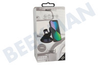 Musthavz  MHUHDASH1 Musthavz Magnetische Smartphone-Halterung mit Saugnapf geeignet für u.a. Auto
