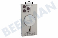 Musthavz MHMWIR15W Musthavz MagAir MagSafe kabelloses  Ladegerät 15 Watt geeignet für u.a. USB-C-Anschluss