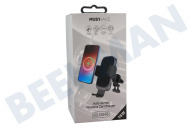 Musthavz  MHQIUHCAR15W Musthavz Auto Sense, kabelloses Smartphone-Ladegerät 15 Watt geeignet für u.a. Auto Lüftungsgitter