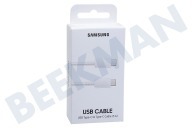 Samsung SAM-10323-PK  EP-DN975BBEGWW USB-C zu USB-C Kabel 45 Watt, 1 Meter, weiß geeignet für u.a. aufladen und Datenübertragung