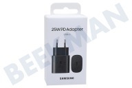 Samsung SAM10331PK  EP-TA800NBEGEU Samsung USB-C Reiseadapter, schwarz geeignet für u.a. USB-C