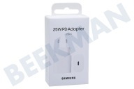 Samsung SAM-10332-PK  EP-TA800NWEGEU Samsung USB-C Reiseadapter, weiß geeignet für u.a. USB-C