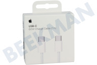 Apple APPMW493ZM  MW493ZM/A Apple MW493ZM/A USB-C auf USB-C Kabel 1,0 Meter, weiß geeignet für u.a. USB-C auf USB-C