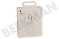 Apple APPMD3J4ZM  MD3J4ZM/A Apple 20-Watt-USB-C-Netzteil, Weiß geeignet für u.a. iPhone, iPad (2018/19) iPad Air, iPad mini