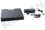 MEKO  7835-MK-4 8-Kanal-POE-AI-4K-Netzwerkrekorder geeignet für u.a. POE, 4K, P2P-Cloud-Verbindung
