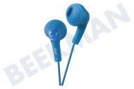 JVC HAF160AEP Kopfhörer HA-F160-A-E Gumy In-Ohr-Kopfhörer Blau geeignet für u.a. Blau mit 1 Meter Kabel