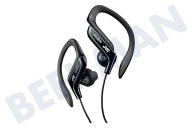 JVC HAEB75BNU  HA-EB75B-NU Einstellbarer Clip Sport Kopfhörer geeignet für u.a. Sport, Fitness