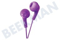 JVC HAF160VE(P) HA-F160-V-E Gumy In Ear  Kopfhörer Lila geeignet für u.a. Lila mit 1 Meter Schnur