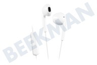 JVC HAF17MWU  HA-F17M-WU Kopfhörer-Smartphone Weiß geeignet für u.a. Schweißfest IPX2, iPhone-kompatibel