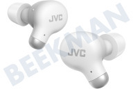 JVC HAA25TWNE Kopfhörer HA-A25T Memory Foam-Ohrstöpsel Weiß geeignet für u.a. Geräuschunterdrückung