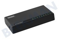 Eminent EM4442  Switch geeignet für u.a. 8 Ports, Gigabit- LAN 10/100 / 1000Mbps geeignet für u.a. 8 Ports, Gigabit-