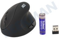 ACT  AC5101 Drahtlose ergonomische Maus, für Rechtshänder geeignet für u.a. 1600 DPI