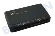 Ewent  EW1050 64-in-1-Kartenleser USB 2.0 geeignet für u.a. USB 2.0 schwarz
