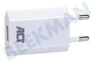 ACT  AC2105 Kompaktes USB-Ladegerät 1A geeignet für u.a. universell einsetzbar