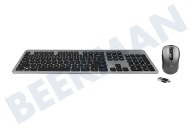 Ewent  EW3260 Drahtloses Tastaturset geeignet für u.a. Kabellos