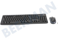 Logitech LOGZMK270U  920-004508 MK270 Keyboard + Maus US-Layout geeignet für u.a. Schwarz, US-Layout