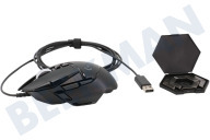 Logitech LOGZG502HE  910-005470 G502 Gaming-Maus geeignet für u.a. 25.600 DPI, RGB-Beleuchtung