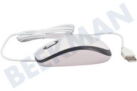 Logitech LOGZM100WH 910-006764  Maus geeignet für u.a. 1000 DPI, Links- und Rechtshänder, kabelgebunden M100 Weiß geeignet für u.a. 1000 DPI, Links- und Rechtshänder, kabelgebunden