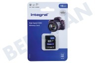 Integral INSDH16G-100V10 V10 High Speed SDHC  Speicherkarte 16GB geeignet für u.a. V10 SDHC-Karte 16 GB, 100 MB / s
