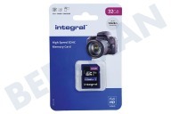 Integral INSDH32G-100V10 V10 High Speed SDHC  Speicherkarte 32GB geeignet für u.a. V10 SDHC-Karte 32 GB, 100 MB / s