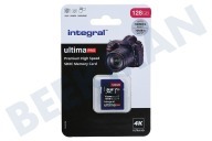Integral INSDX128G-100/90V30  V30 UltimaPro X2 SDXC-Speicherkarte 128 GB geeignet für u.a. V30 SDXC-Karte 128 GB, 100 MB / s