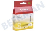 Canon CANBCLI8Y  Druckerpatrone geeignet für u.a. Pixma iP4200, Pixma iP5200 CLI-8 Yellow/Gelb geeignet für u.a. Pixma iP4200, Pixma iP5200