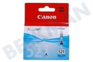 Canon CANBCI521C  Druckerpatrone geeignet für u.a. Pixma iP3600, Pixma iP4600 CLI 521 Cyan/Blau geeignet für u.a. Pixma iP3600, Pixma iP4600