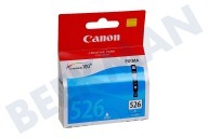 Canon CANBCI526C  Druckerpatrone geeignet für u.a. IP4850, MG5150,5250,6150 CLI 526 Cyan/Blau geeignet für u.a. IP4850, MG5150,5250,6150
