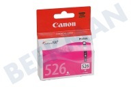 Canon CANBCI526M  Druckerpatrone geeignet für u.a. IP4850, MG5150,5250,6150 CLI-526 Magenta/Rot geeignet für u.a. IP4850, MG5150,5250,6150