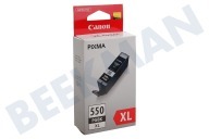Canon CANBP550BH Canon-Drucker Druckerpatrone geeignet für u.a. Pixma MX925, MG5450 PGI 550 PGBK XL Schwarz geeignet für u.a. Pixma MX925, MG5450