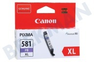 Canon 2895150 Canon-Drucker 2053C001 Canon CLI-581XL PB geeignet für u.a. Pixma TS8150, TS9150