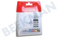 Canon CANBC581MP  2103C004 Canon CLI-581 Multipack geeignet für u.a. Pixma TR7550, TS6150