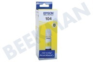 Epson  C13T00P440 Epson 104 Gelb geeignet für u.a. Epson Ecotank ET Series 4700, 2720, 2710, 2721, 2711