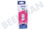 Epson  C13T00P340 Epson 104 Magenta geeignet für u.a. Epson Ecotank ET Series 4700, 2720, 2710, 2721, 2711