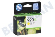 HP 920 XL Yellow Druckerpatrone geeignet für u.a. Officejet 6000, 6500 Nein. 920 XL Gelb