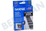 Brother LC1000BK Brother-Drucker Druckerpatrone geeignet für u.a. DCP130C, DCP330C LC 1000 Schwarz geeignet für u.a. DCP130C, DCP330C