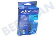 Brother LC1100C Brother-Drucker Druckerpatrone geeignet für u.a. MFC490CW, DCP385C LC 1100 Cyan/Blau geeignet für u.a. MFC490CW, DCP385C
